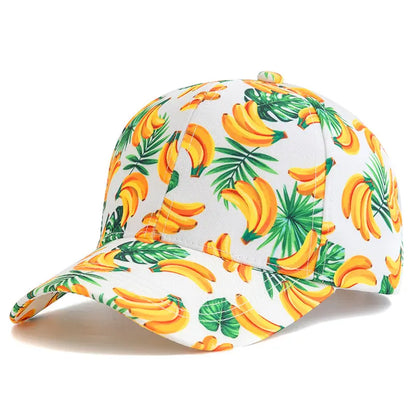 Women Fruit Printed Baseball Cap