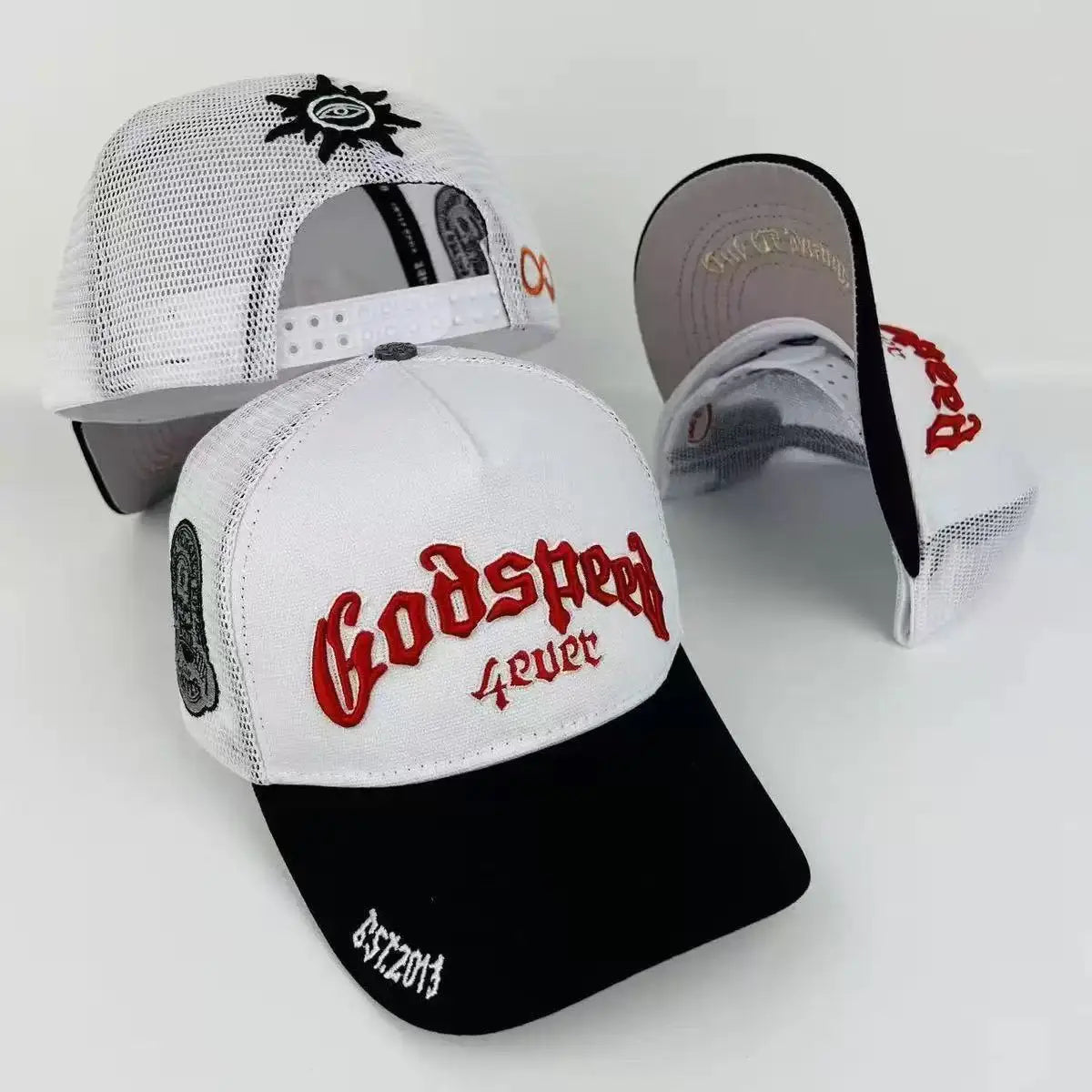 Hot Sale American Trend Hat GOD SPEED Letter print Embroidery Streetwear Baseball Caps Unisex Caps