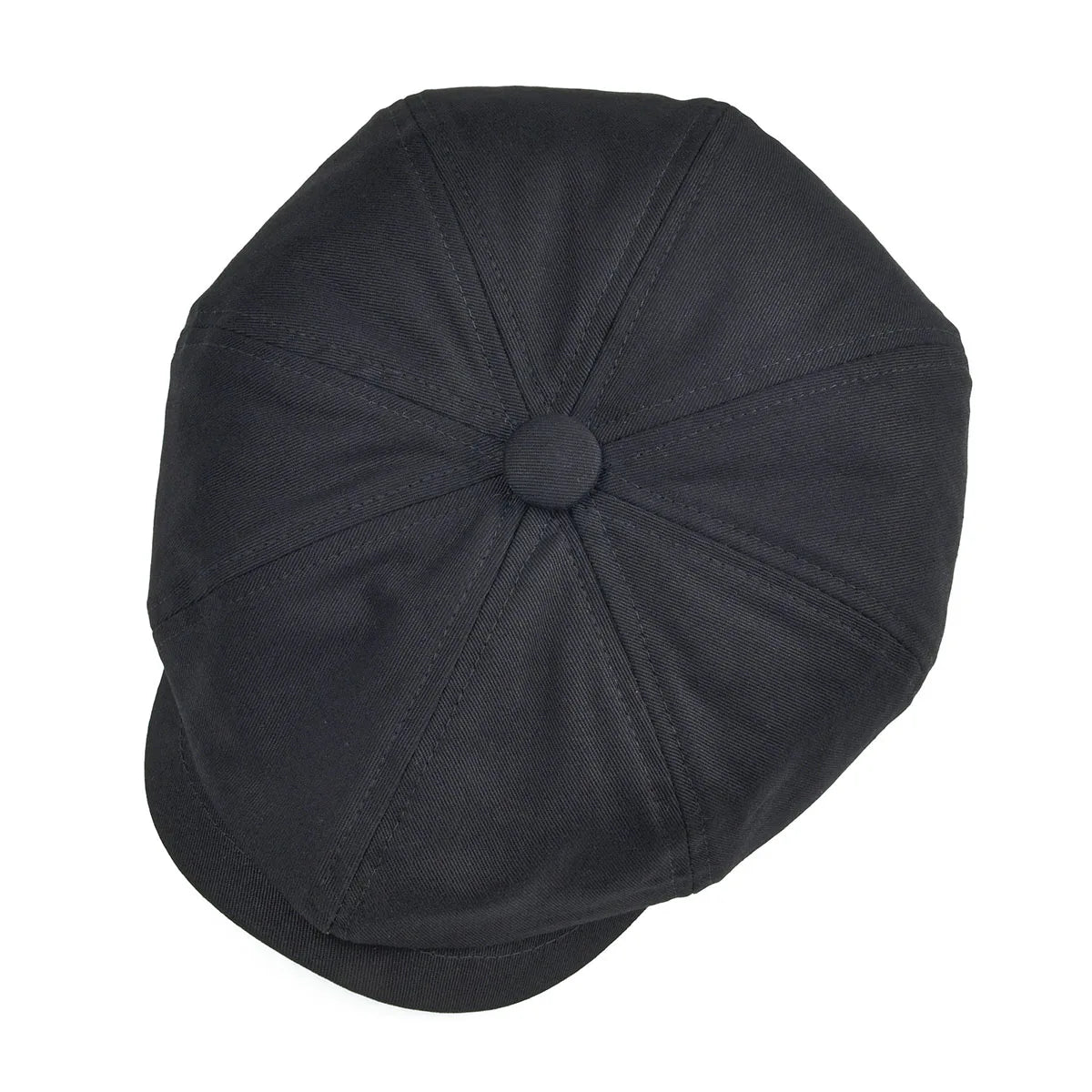 Newsboy Cap Men's Twill Cotton Eight Panel Hat Women's Baker Boy Caps Retro