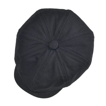 Newsboy Cap Men's Twill Cotton Eight Panel Hat Women's Baker Boy Caps Retro