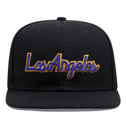 New Creative Flat Edge Hat Embroidered Hip Hop Skateboarding Hat Daily Leisure Decoration Unisex Baseball Hat