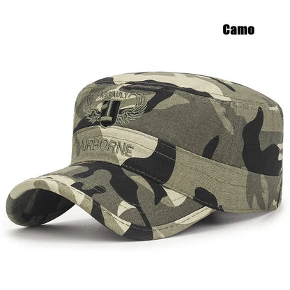 New Spring And Autumn Seasons Outdoor Camouflage Sports Flat Cap
