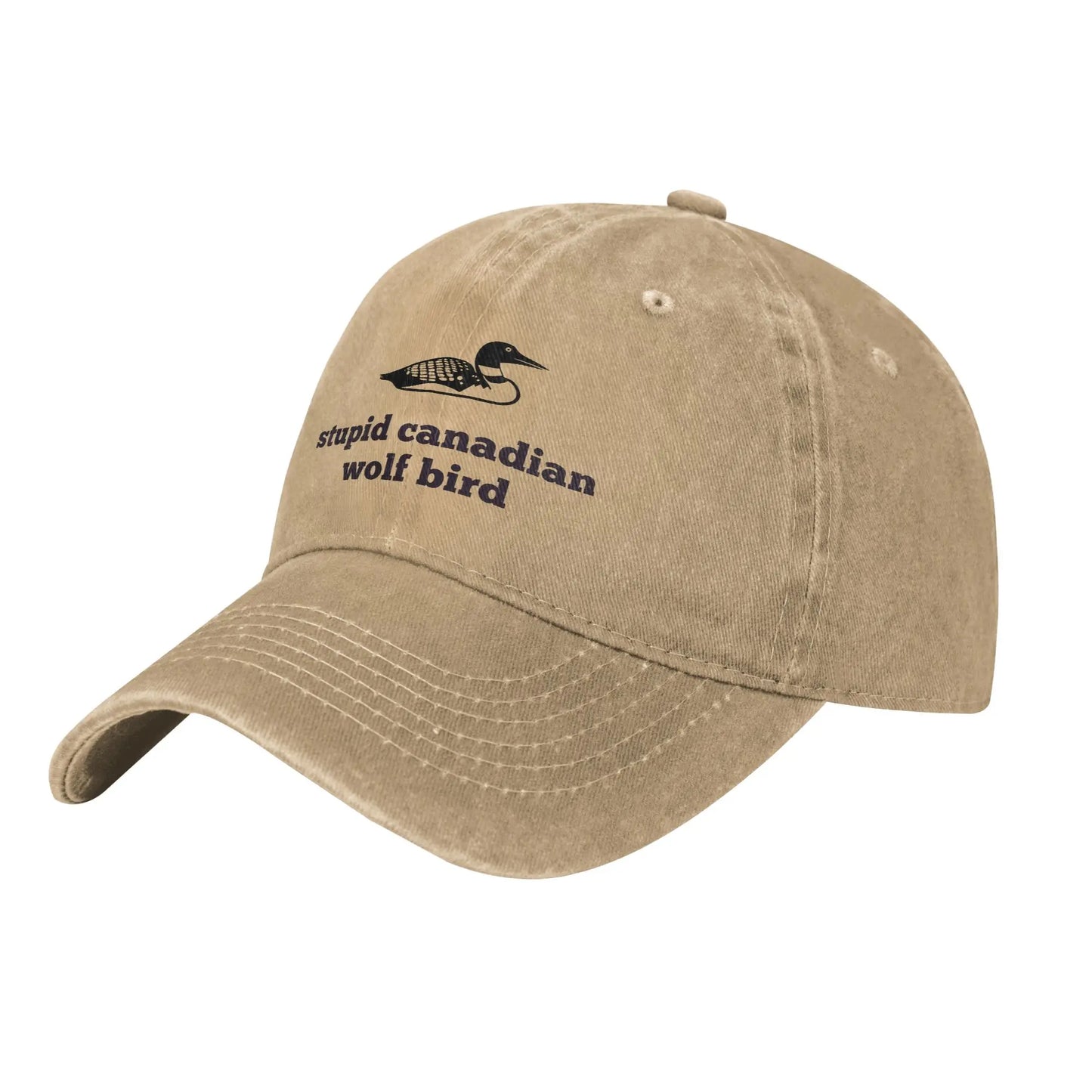 Funny Loon Quote Heated Rivalry Baseball Caps Vintage Distressed Denim Snapback Cap