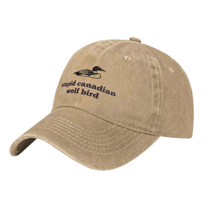 Funny Loon Quote Heated Rivalry Baseball Caps Vintage Distressed Denim Snapback Cap