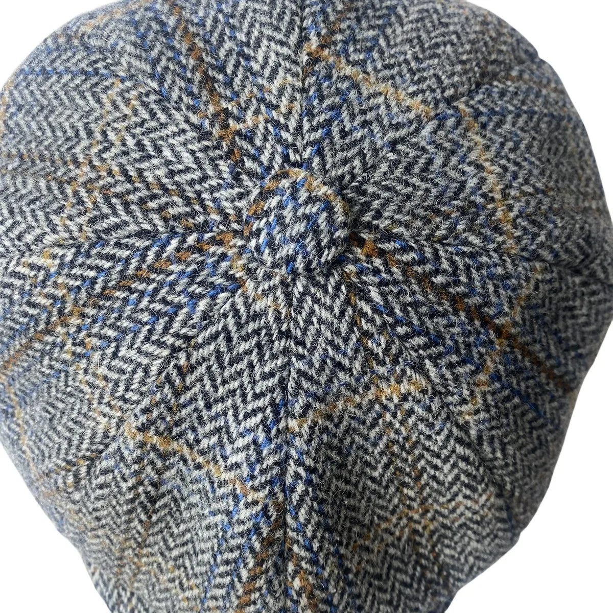 Wool Tweed Newsboy Cap British Gatsby Cap