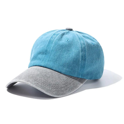 Sports Adjustable Vintage Distressed Faded Caps