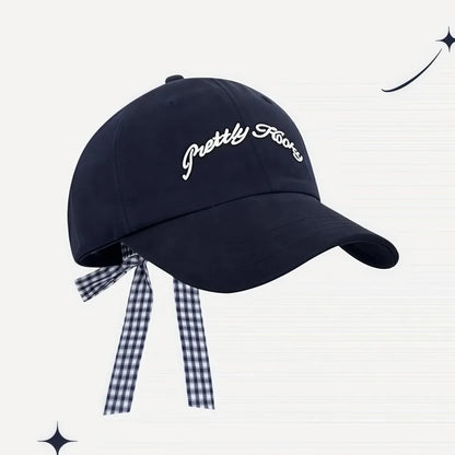 Korean Style Pretty Stars Embroidered Baseball Cap