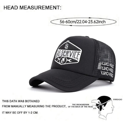 Hat Wrench Embroidered Street Fashion Hip Hop Hat Outdoor Leisure Sports