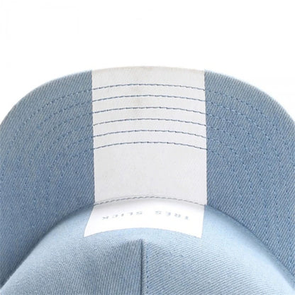 Striped Flat Edge Hat Fashion High Quality Unisex Baseball Caps