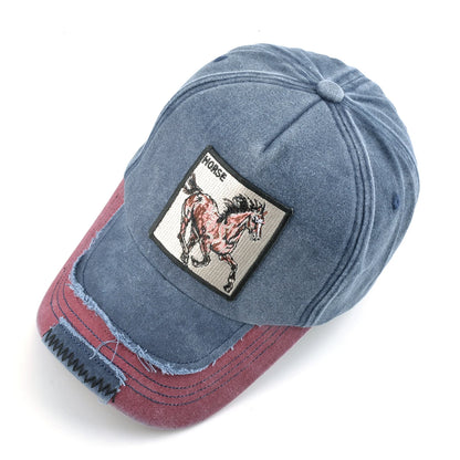 Vintage Denim Baseball Cap