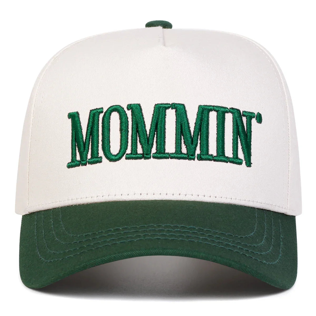 Unisex Mommin Letter Embroidery Baseball Caps Spring Autumn