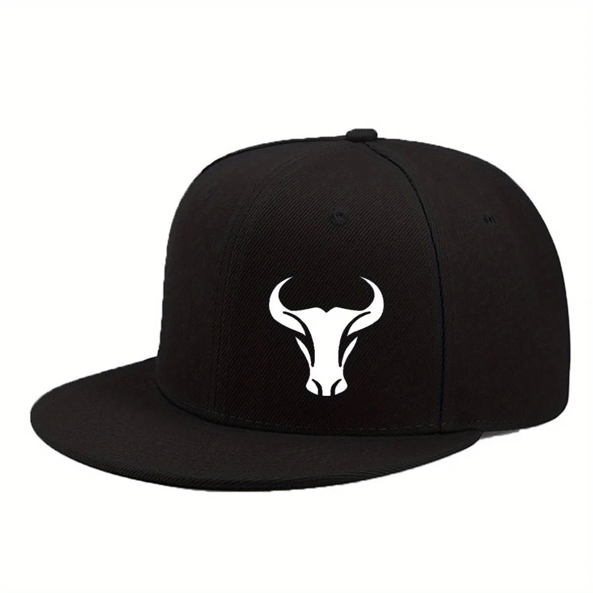 Bull Patterned Baseball Cap For Both Men's And Women's For All Seasons
