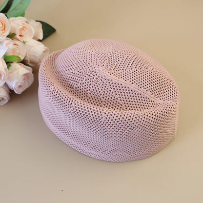 2026 Summer Mesh Cool Knit Beret
