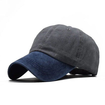 Washed Cotton Baseball Cap Pointed Cap Outdoor