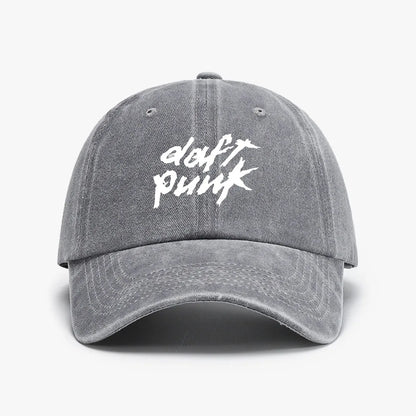 Punk Daft Vintage Banda Denim Baseball Cap