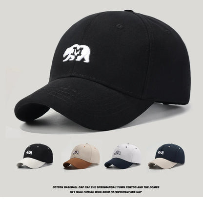 New Four Season Workwear Short-Brim Baseball Cap Breathable Duckbill Hat Outdoor Fishing Sun Hat