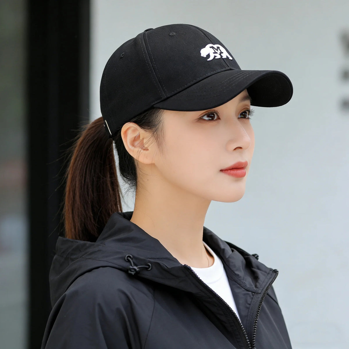 New Four Season Workwear Short-Brim Baseball Cap Breathable Duckbill Hat Outdoor Fishing Sun Hat