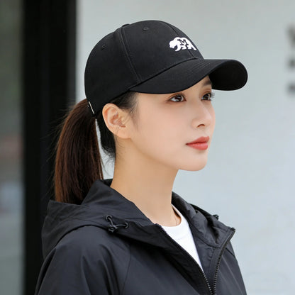 New Four Season Workwear Short-Brim Baseball Cap Breathable Duckbill Hat Outdoor Fishing Sun Hat