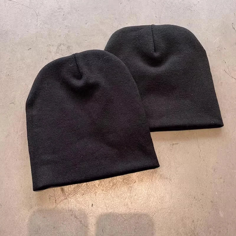 Women Hat Knitting Beanies Goth Tooth Caps Men