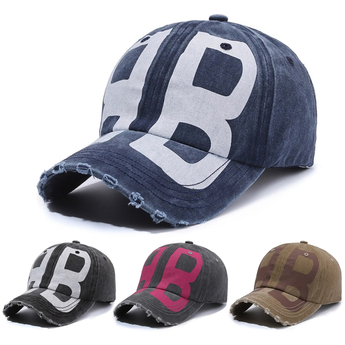 Trendy BB Daily Life Skateboarding Hat Fashion Street Hip Hop Hat Baseball Hat