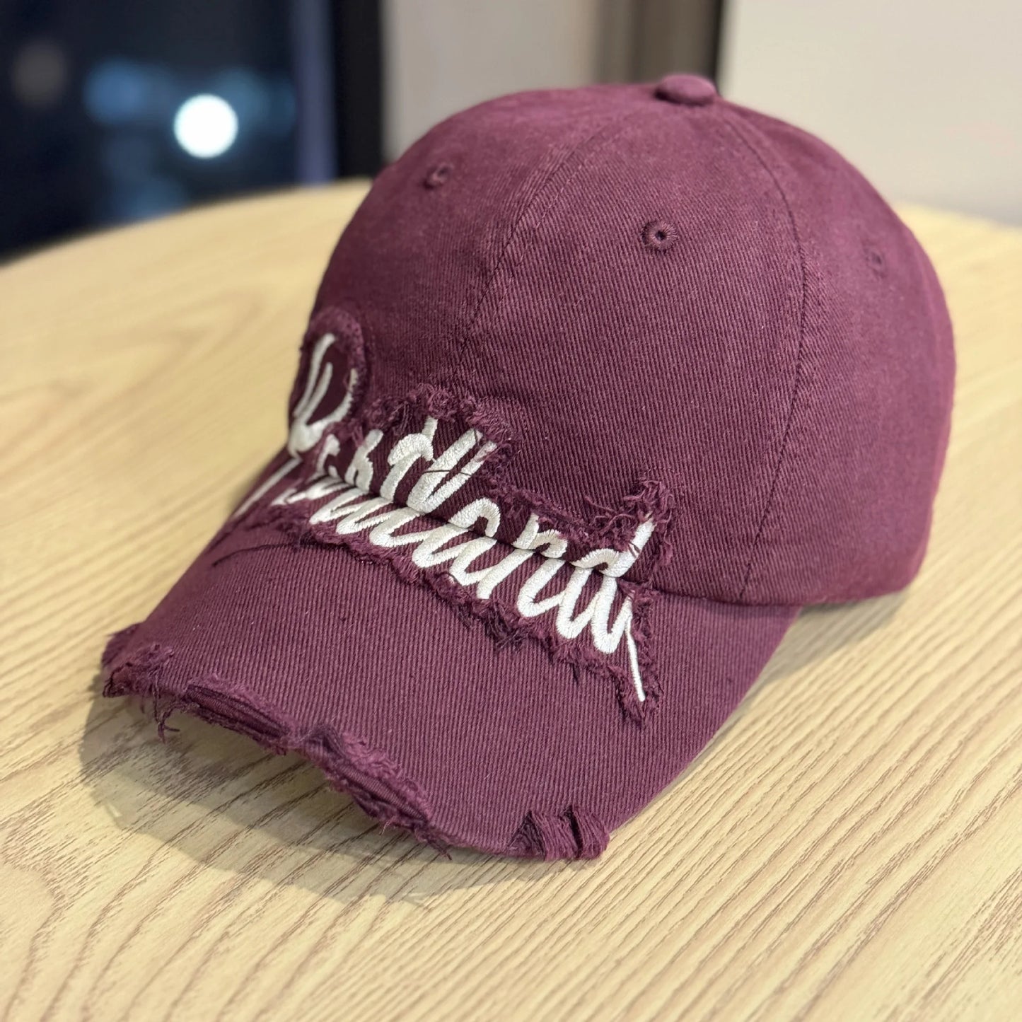 Hip Hop Holes Baseball Hat For Men Women