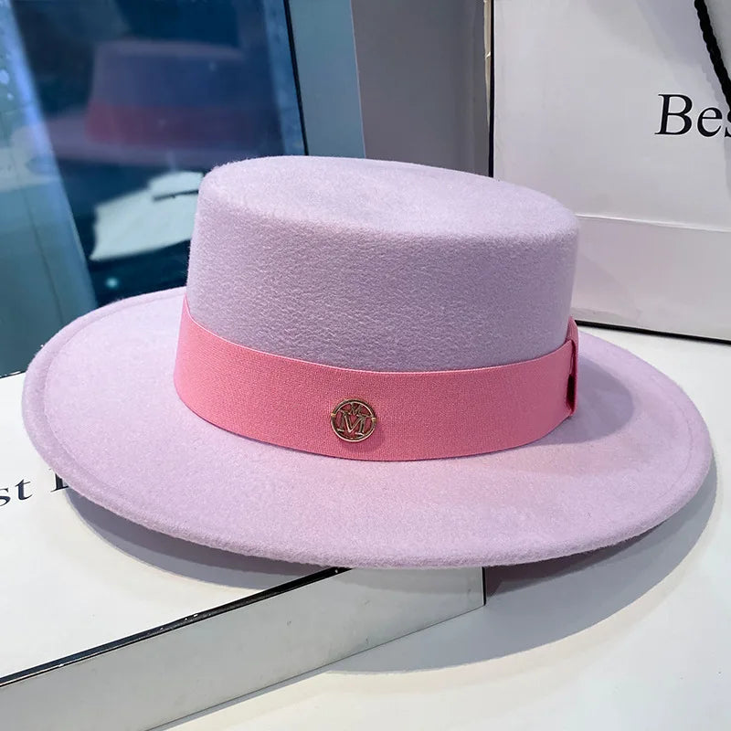 Fedora Hats For Women Fashion Elegant Bowler Dress Caps
