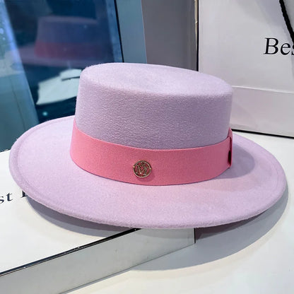 Fedora Hats For Women Fashion Elegant Bowler Dress Caps