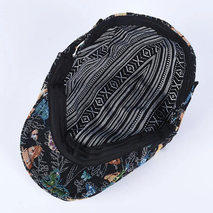 Peaky Blinders 2026 Korea Beret Women Vintage Butterfly Embroidery Berets