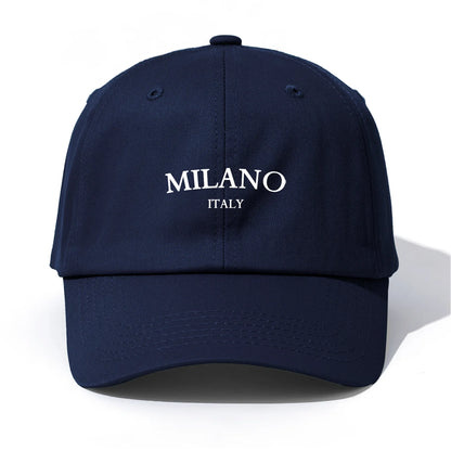 1pc Milano Print Baseball Cap for Adults