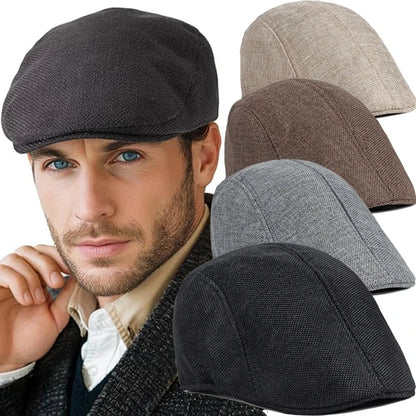 Men Spring And Summer Berets British Style Beret Hat
