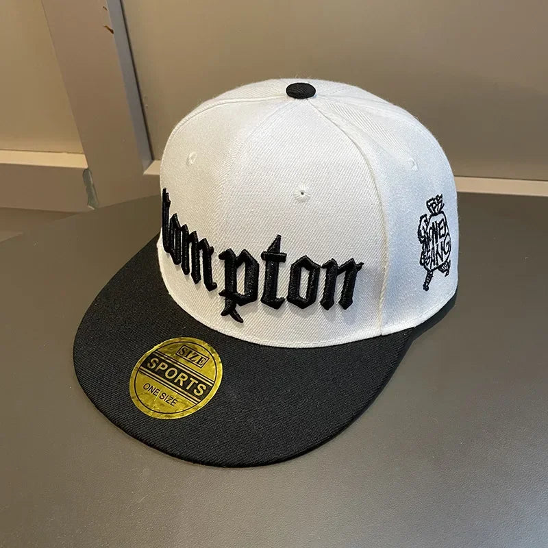 Wide Brim American Camouflage Hip Hop Hat Street Dance Board Hat Big Head Circumference Flat Edge Baseball Hat Women