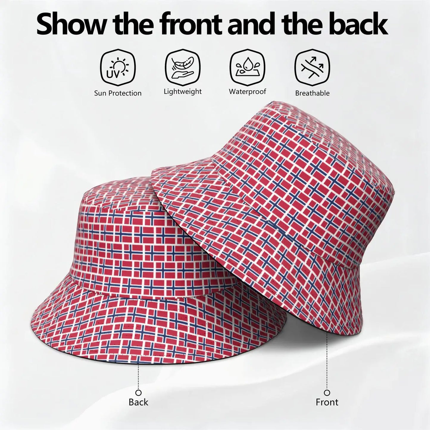 Norway Fisherman Hats Bucket Cap Country Travel