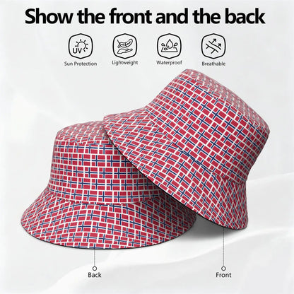 Norway Fisherman Hats Bucket Cap Country Travel