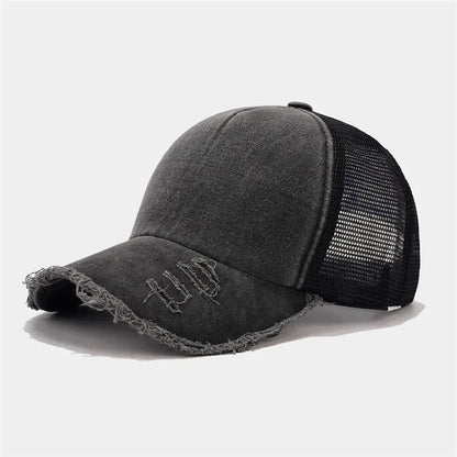 Spring And Summer Cotton Solid Casquette Baseball Cap