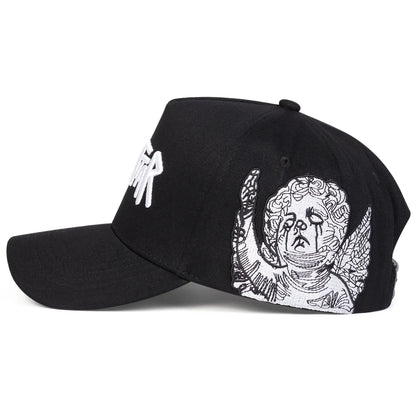 Unisex Rockstar LetterEmbroidery Baseball Caps Spring Autumn