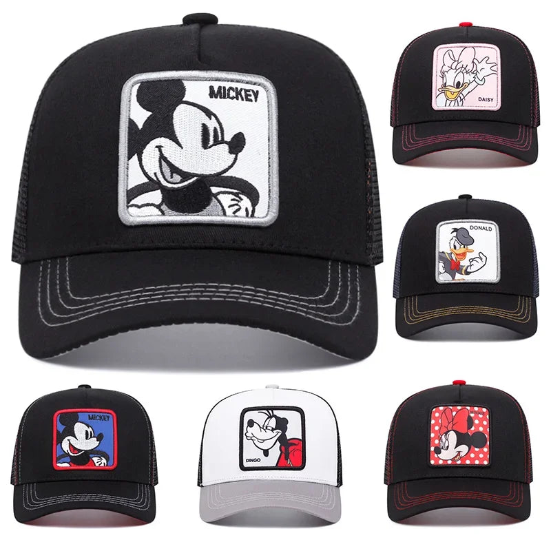High Quality Brand Anime Cartoon Snapback Cotton Baseball Cap Men Women