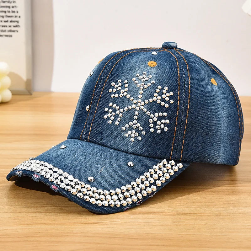 Diamond-Encrusted Baseball Cap