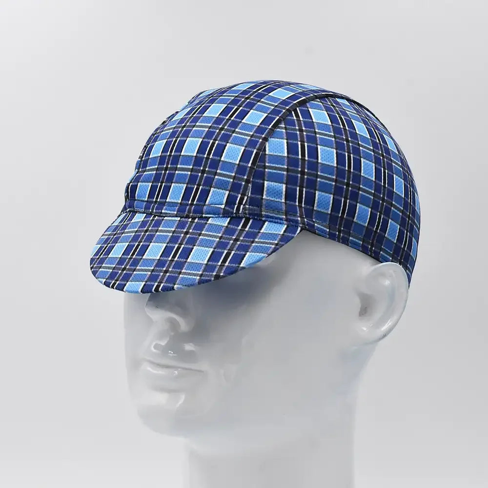 Classic Quick Dry Polyester Lattice Cycling Hat Bicycle Cap