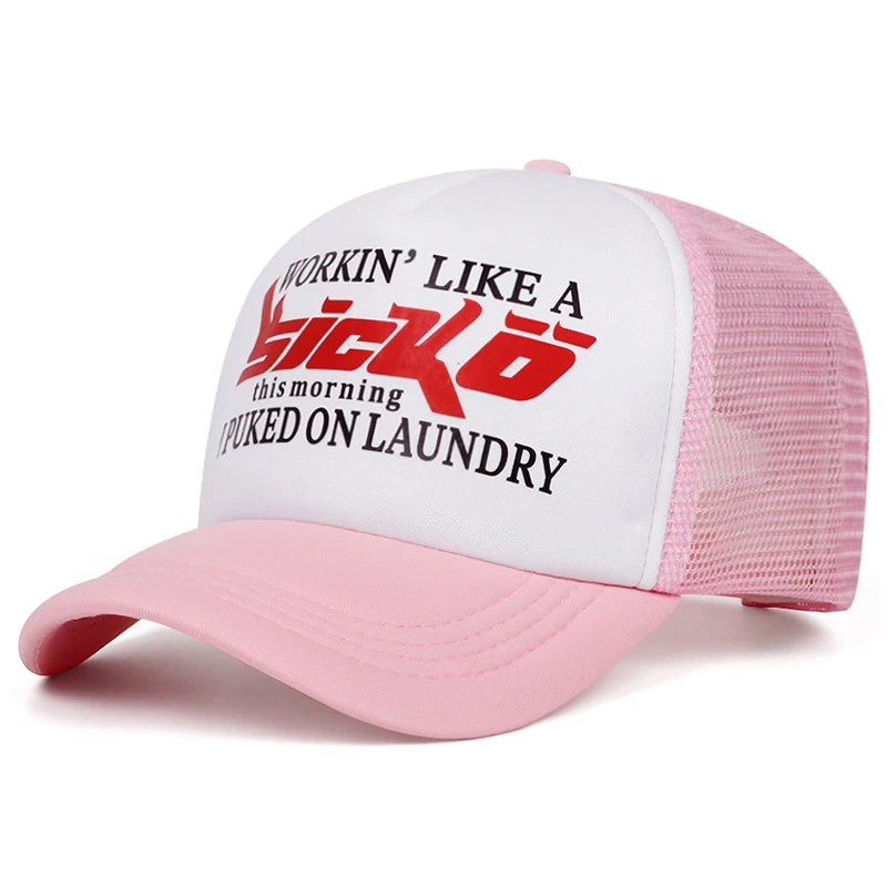 Baseball Hat Sicko Printed Outdoor Sports