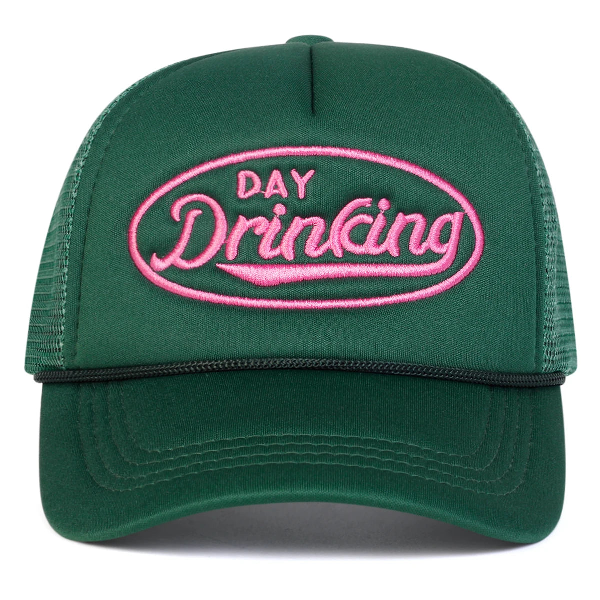 Unisex Day Drinking Letter Embroidery Baseball Net Caps Spring Summer
