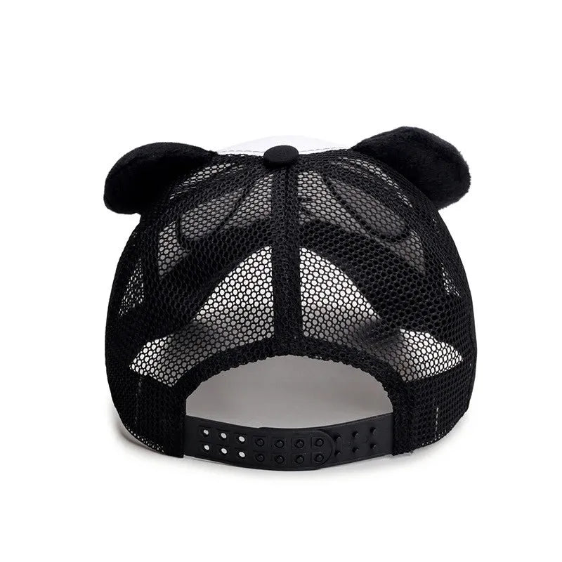 Summer Cute Panda Baseball Caps For Men Women Cotton Hip Hop Sun Protection Boys Girls Outdoor