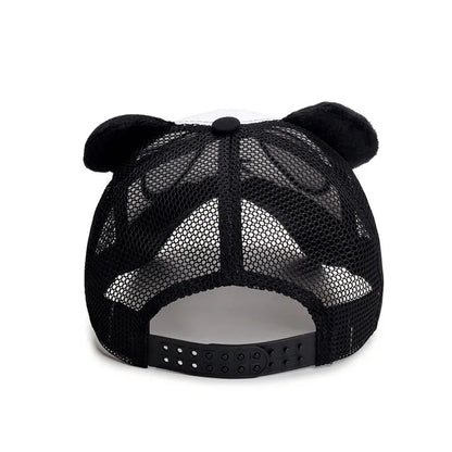 Summer Cute Panda Baseball Caps For Men Women Cotton Hip Hop Sun Protection Boys Girls Outdoor