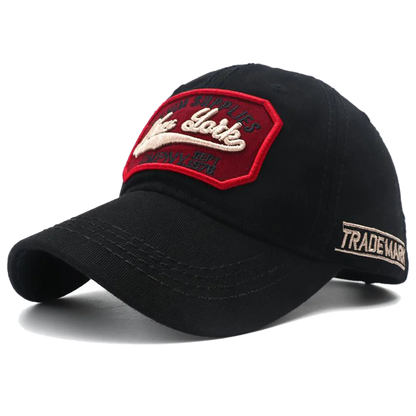 New York Letter Embroidery Baseball Cap Sun Visor Snapback Hip Hop Unisex Washed Cotton Dad Hats