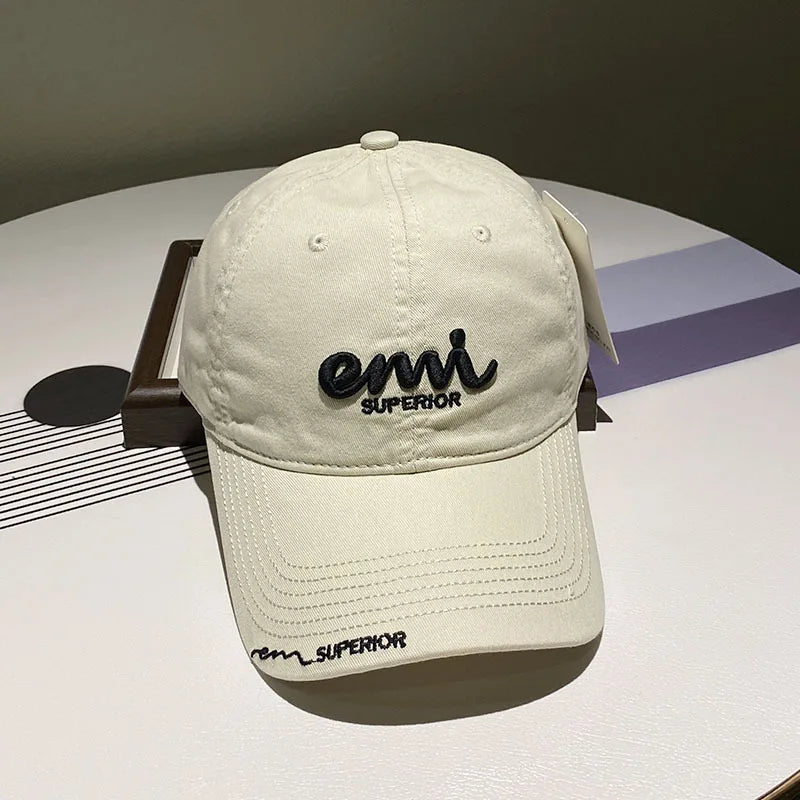 Trendy Embroidered Baseball Cap