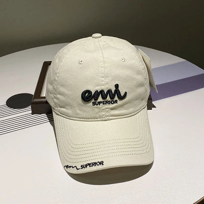 Trendy Embroidered Baseball Cap