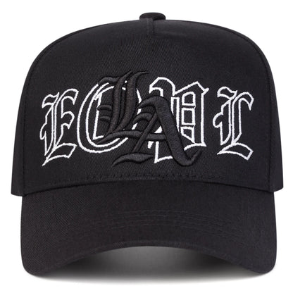 Unisex Gothic LA Embroidery Baseball Caps Spring Autumn