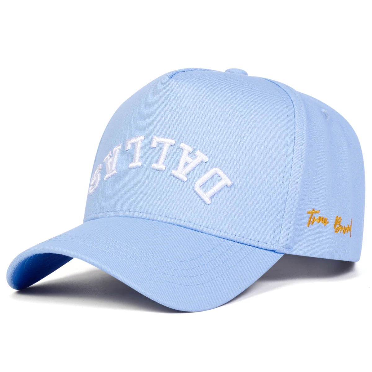 Unisex Dallas Letter Embroidery Baseball Caps Spring And Autumn Outdoor