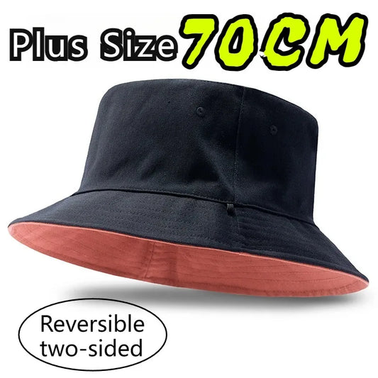 Bucket Hats Men Summer Outdoor Reversible Fishing Sunshade Fisherman Cap
