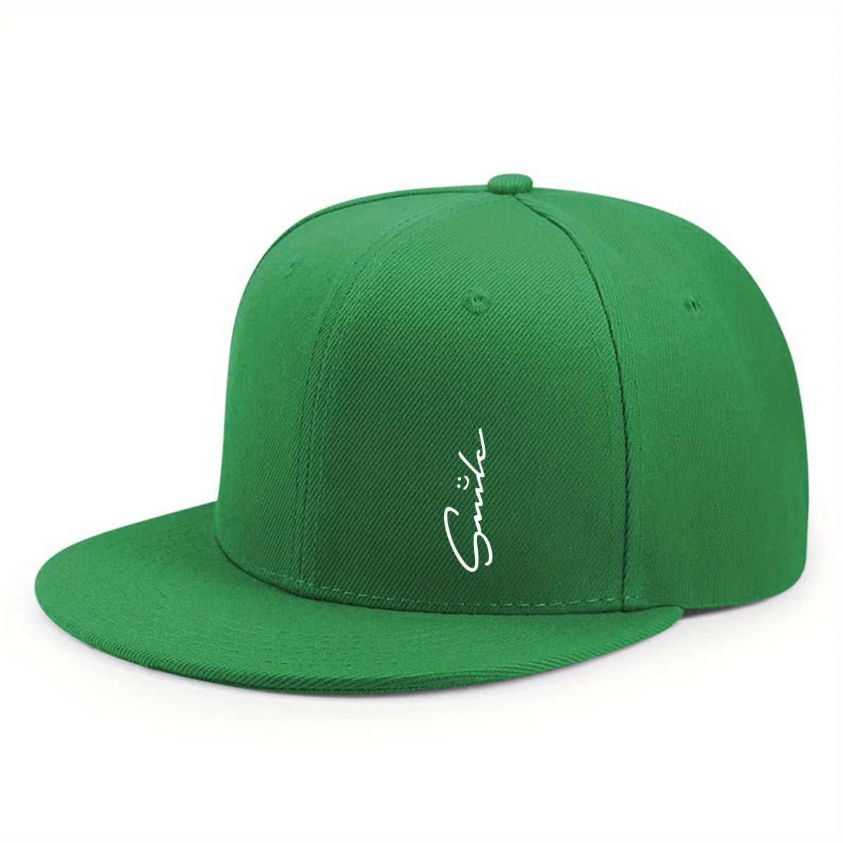 Lettered Smiley Face Print Stylish Baseball Cap