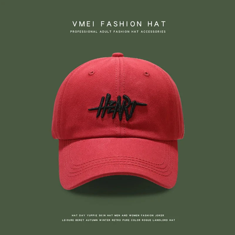 Unisex Embroidery Letters Baseball Hat Men Women